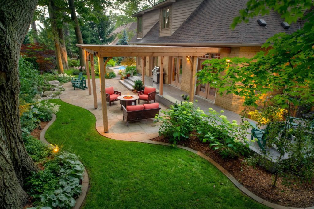 backyard landscape design