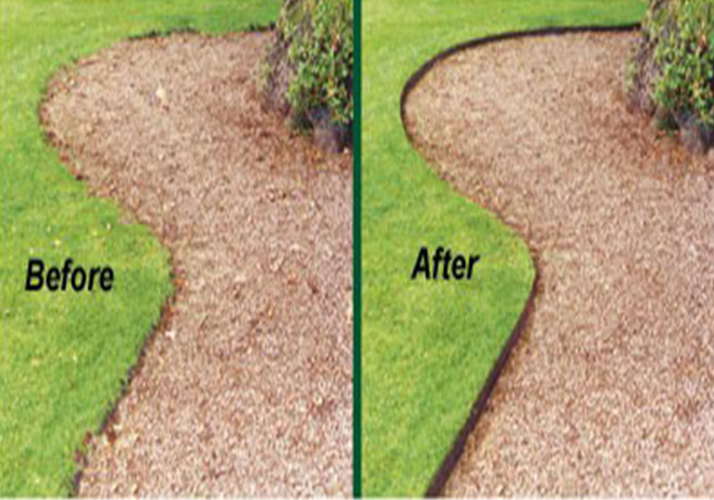 Metal lawn edging star lawn care edmond oklahoma