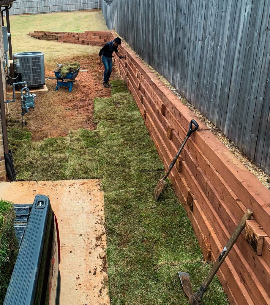 Fencing And Retaining Walls Edmond And Okc Ok Star Lawn Care